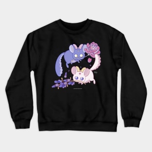 Kawaii Chinchillas Luna and Sol Crewneck Sweatshirt